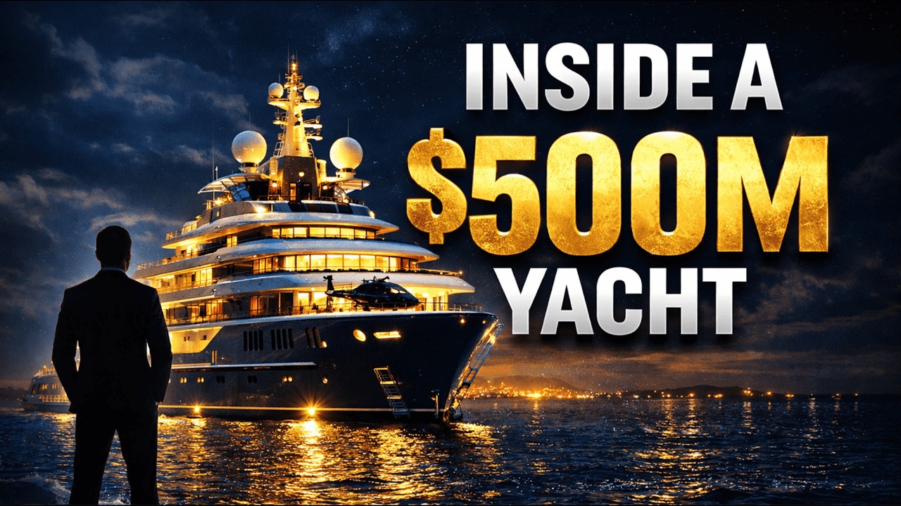 How Billionaires Build $500 Million Superyachts | Inside the Luxury Process