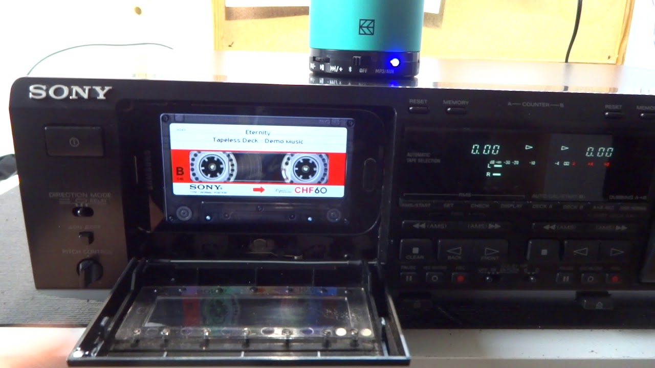SONY TC-WE725 as Bluetooth MP3/FLAC player - Tapeless Deck Project