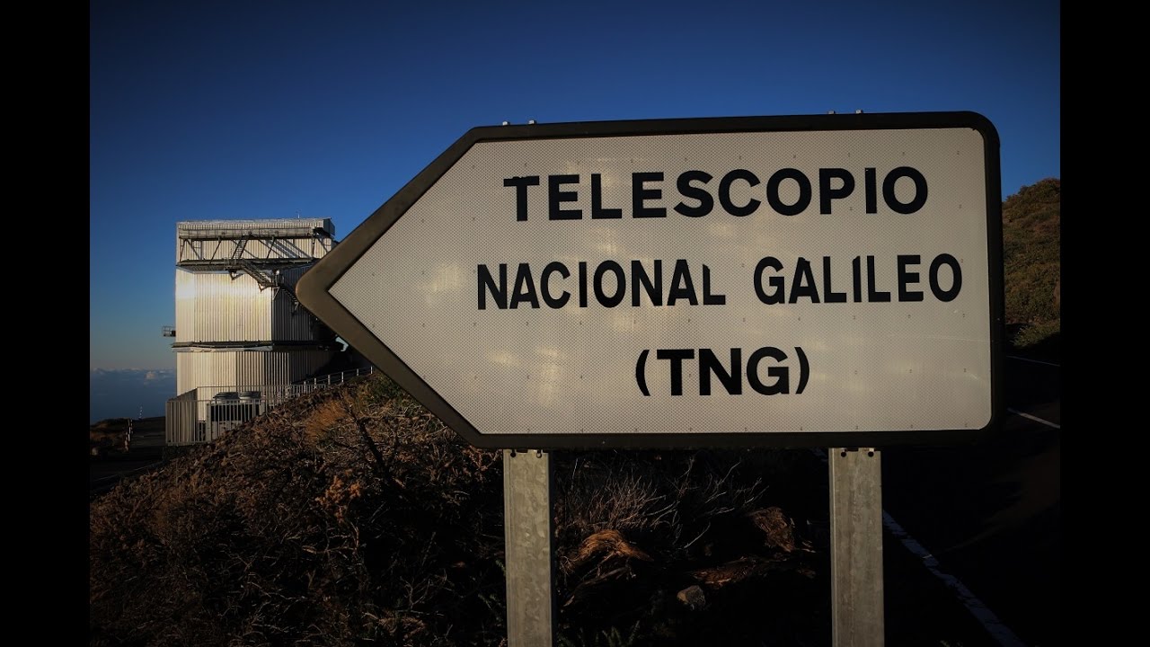 Bienvenidos al TNG, Telescopio Nazionale Galileo