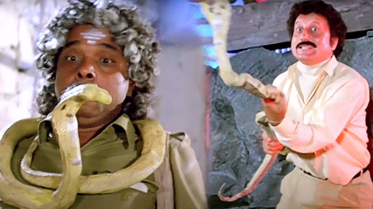 अंधे ने चाबुक समझकर उठा लिया साँप | कादर खान, अनुपम खेर और सदाशिव अमरापुरकर की धम्माल कॉमेडी