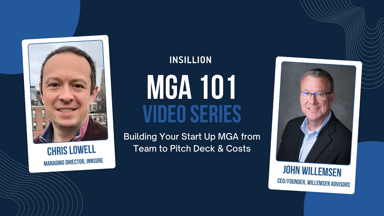 MGA 101: Building Your Start Up MGA from Team to Pitch Deck & Costs