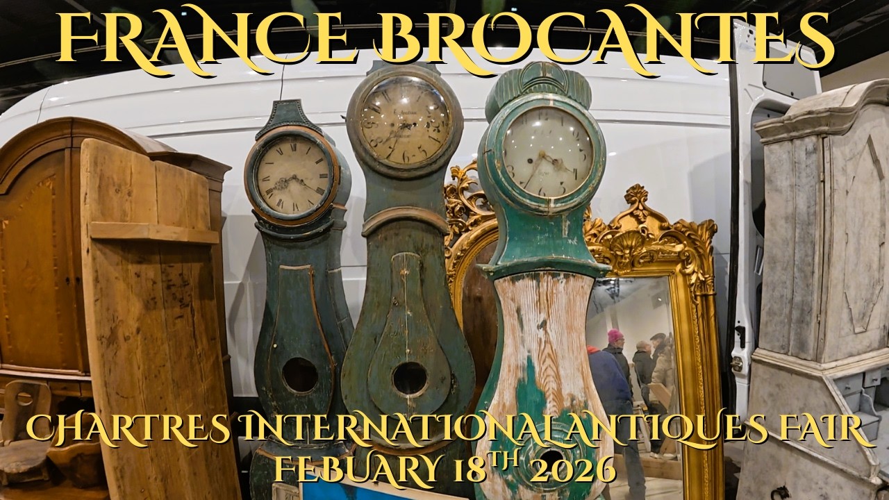 Chartres International Monthly Antiques Fair Flea market Picking Thrifting Brocante Yard Sale