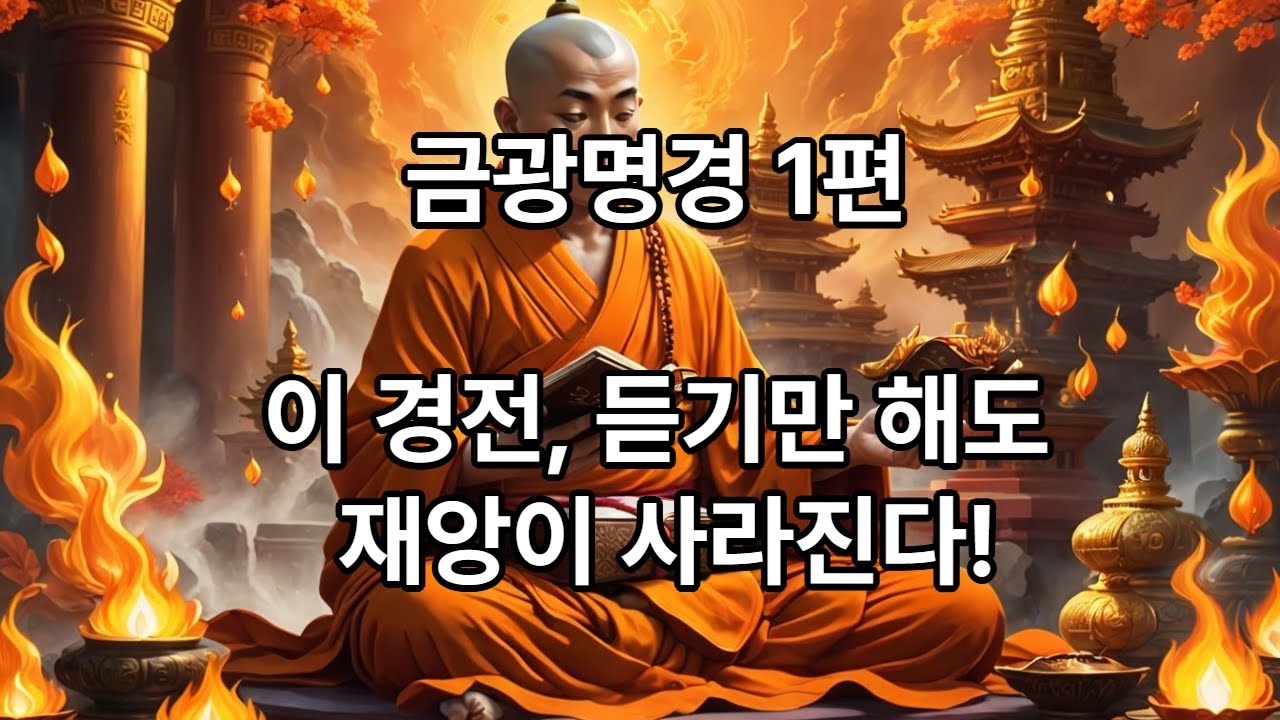 💰 금광명경 1편: 듣기만 해도 행운을 부르는 황금빛 지혜!
