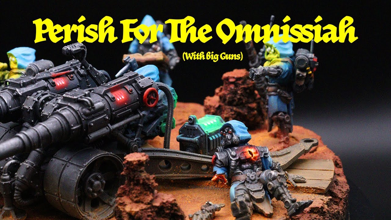 Field Artillery for the Omnissiah - Warhammer40K | Mechanicus Diorama |