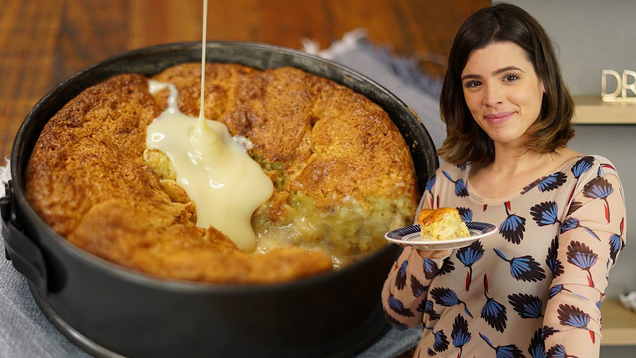FIZ UMA RECEITA DE UMA FÃ: TORTA DE BANANA CREMOSA - ficou boa? | TPM por Ju Ferraz