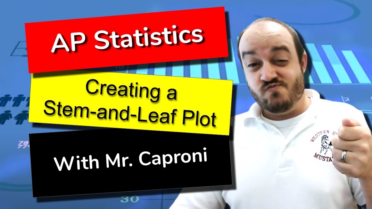 Create a Stem-and-Leaf Plot - AP Stats