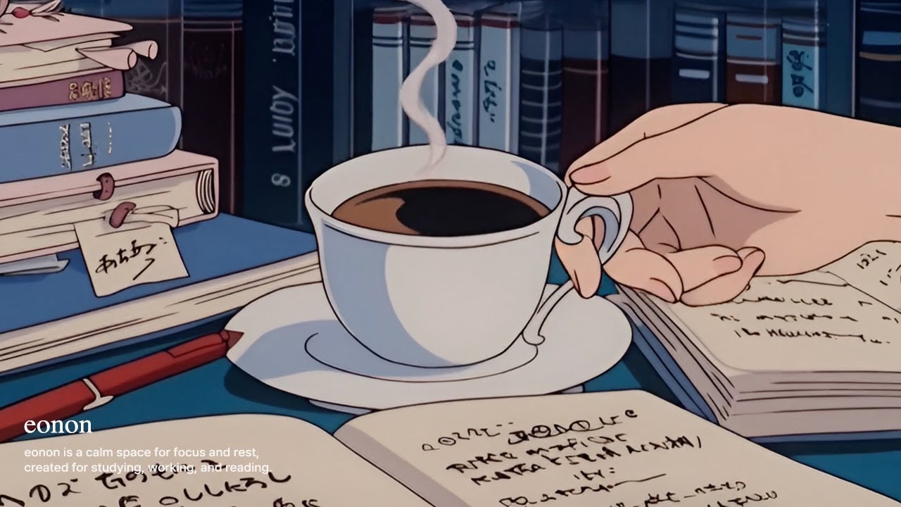 9pm · Library Jazz | 𝑩𝑮𝑴