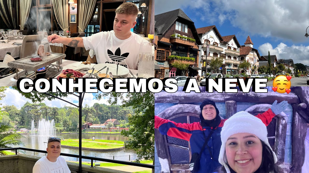 Vlog: viagem para Gramado-RS: rua torta, fonte do amor eterno, fondue, snowland e +