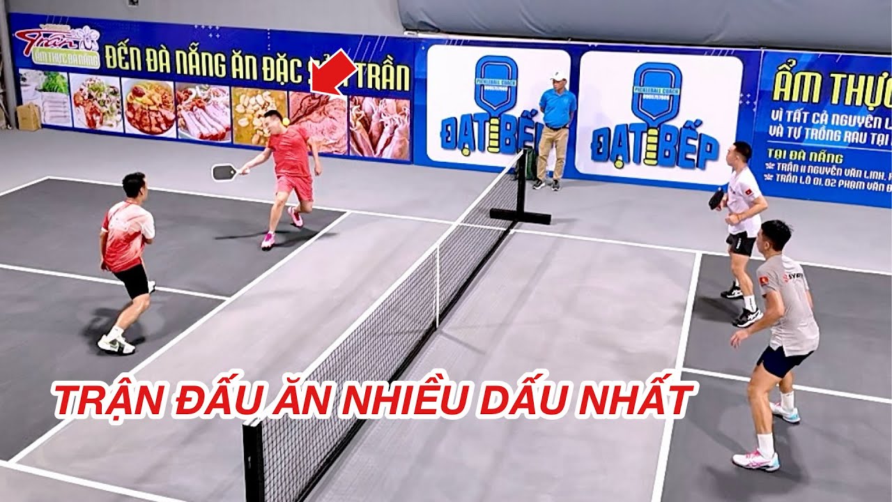 Pickleball ĐẠT TRỐ - TRIỆU CẦU LÔNG Quá Xuất Sắc, Làm Nên Trận Cầu Kịch Tính