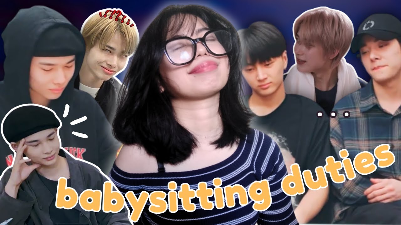 riki being babysat because he was everyone's kid back then