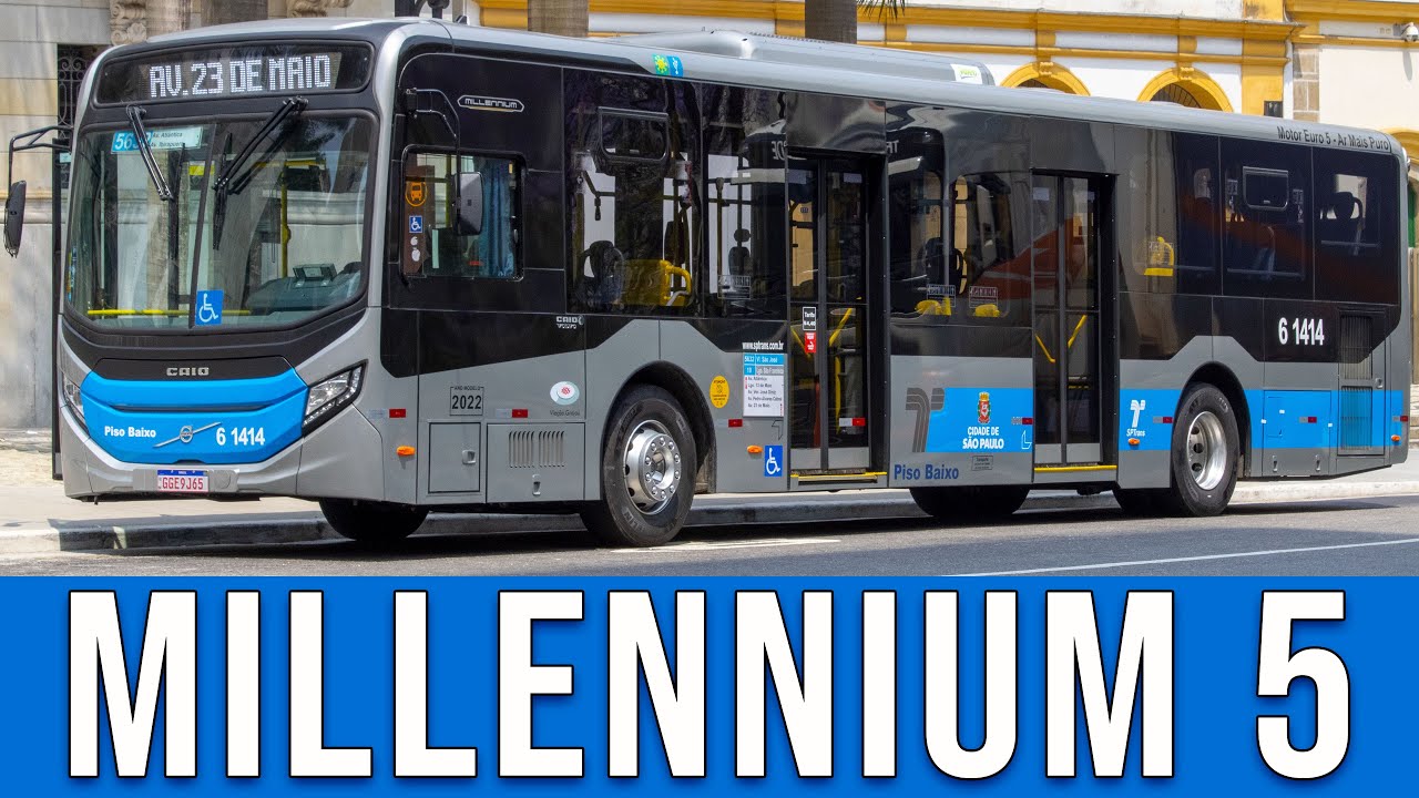 Novos Caio Millennium 5 Volvo B250RLE da Viação Grajaú - Eu Fui Conferir #142