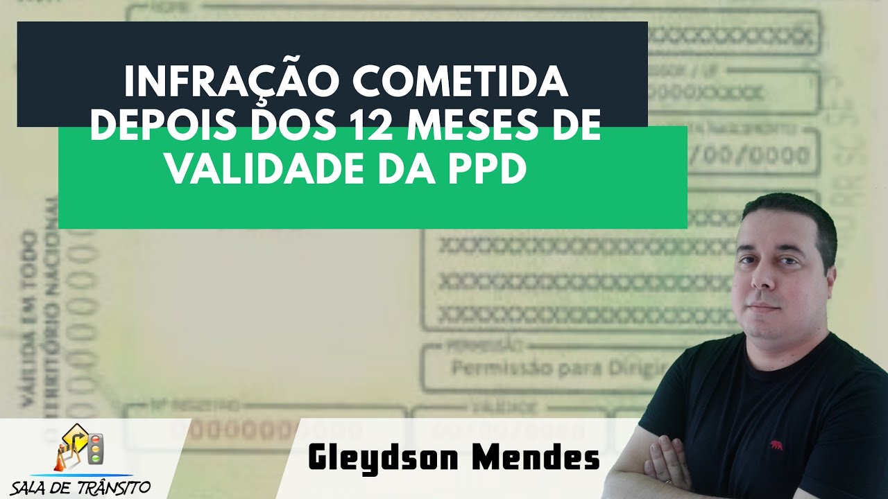 Infra&ccedil;&atilde;o cometida depois dos 12 meses de validade da PPD