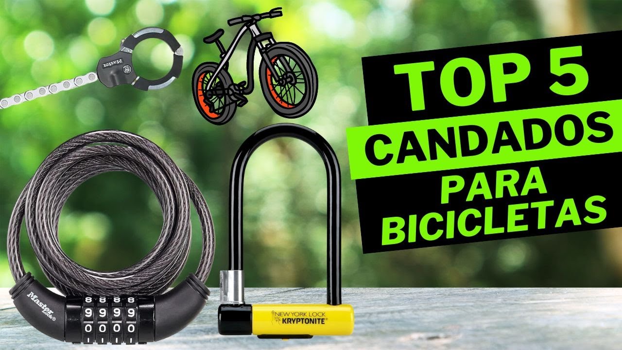 🔒 5 Mejores Candados y Cadenas para Bicicleta [2026] ✅ Impide que Roben y Asegura tu Bici