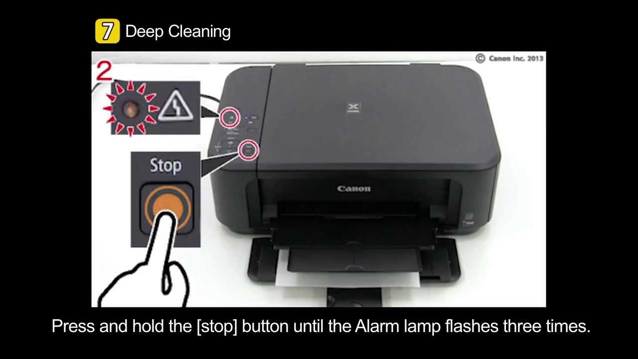 PIXMA MG3520: Uneven printing, Faint printing
