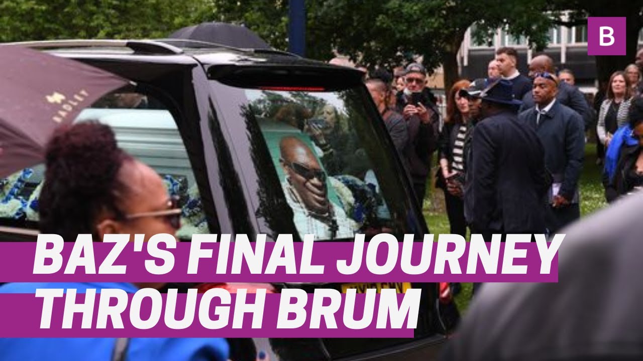 One Eyed Baz funeral underway at packed Birmingham Cathedral