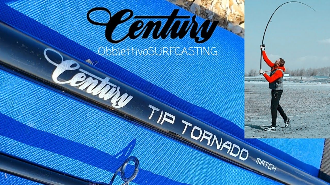 Century Tip Tornado MATCH Graphex: prova in spiaggia con 125-140-170 gr