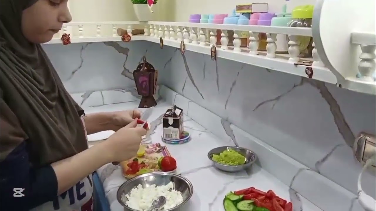سحور ٨يوم رمضان 🌙 عملت أجمل سحور خدي منه فكره #سحور_رمضان 