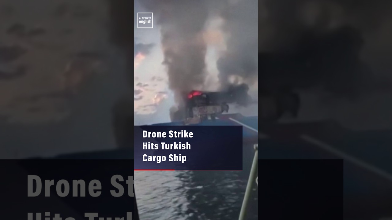 Drone Strike Hits Turkish Cargo Ship