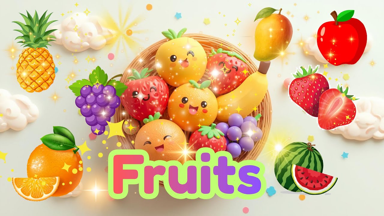Names of fruits vocabulary #fruit #fruitvocabulary #learnenglish 