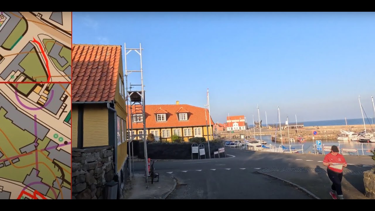 Orienteering on Bornholm in the Baltic Sea - Höst-Open 2024 - Sprint