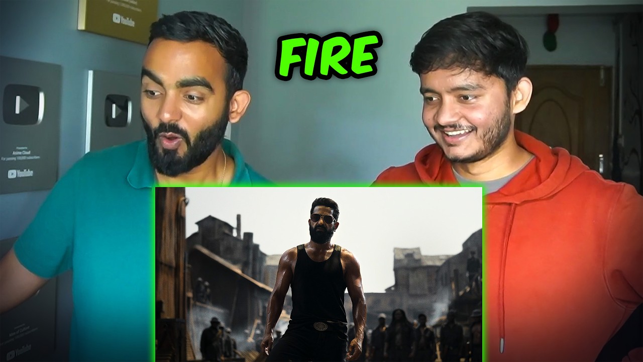 Dragon Glimpse Reaction with @BnfTV || Jr NTR || sanki reacts