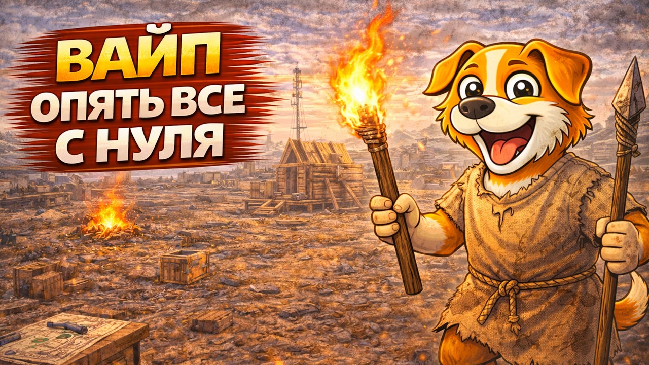 Rust PVE | FRENDLAND. ВАЙП ОПЯТЬ ВСЕ С НУЛЯ