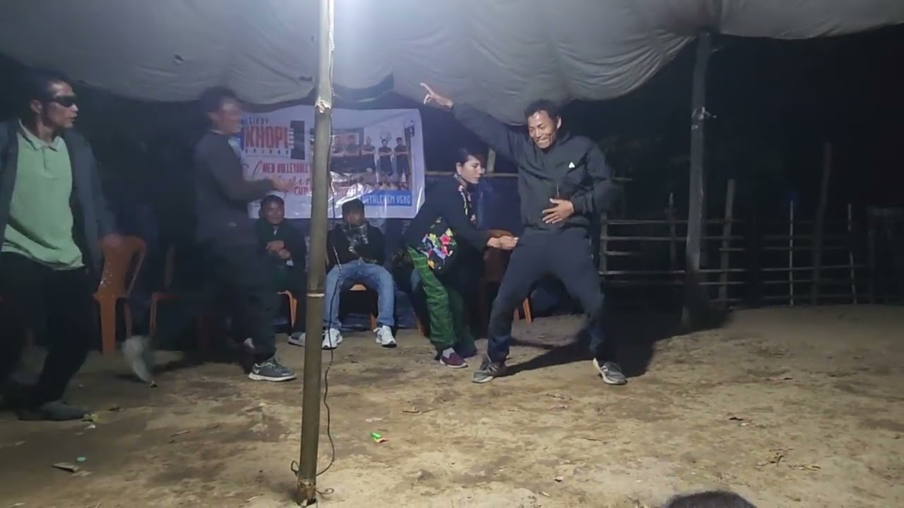 Haopu kipgen Perform Dance old  Hindi Film song