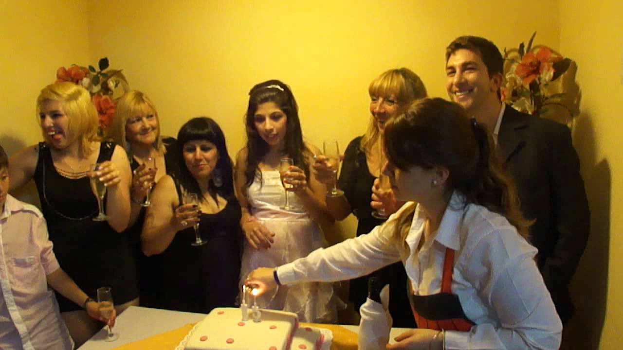 Salón Evaristo´s; Cumple 15 de Camila: Brindis