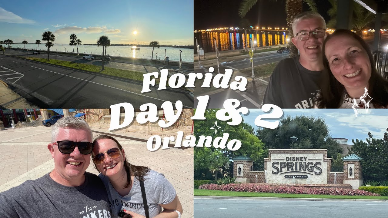 Florida Day 1&2 Orlando: St Augsustine, Buc'ees, Datyona & Disney Springs
