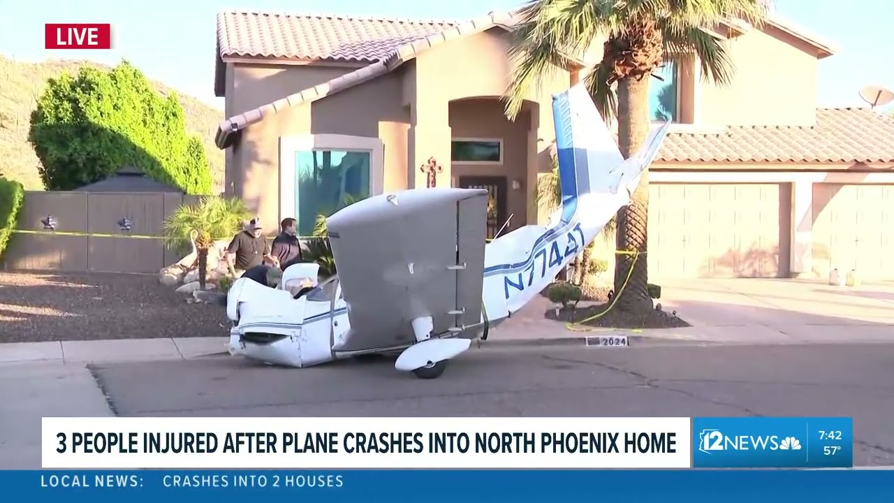 740AM Cleanup underway after small plane crashes into North Phoenix neighborhood