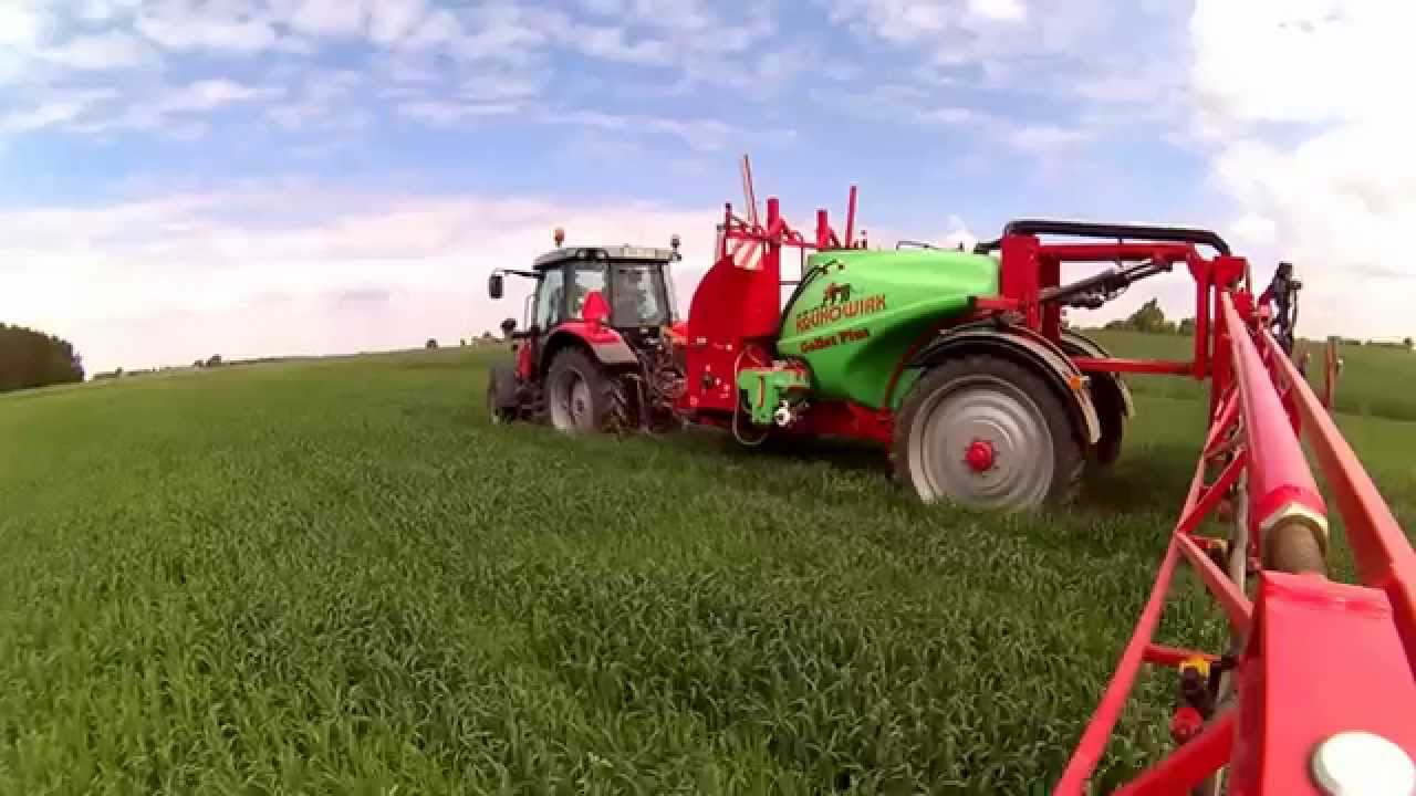 Oprysk & Nawóz 2015 z Massey Ferguson 5609 + Krukowiak & Sulky