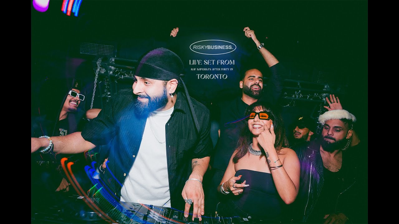 RISKY BUSINESS for RAF SAPERRA's After Party in Toronto - Sept 14, 2024