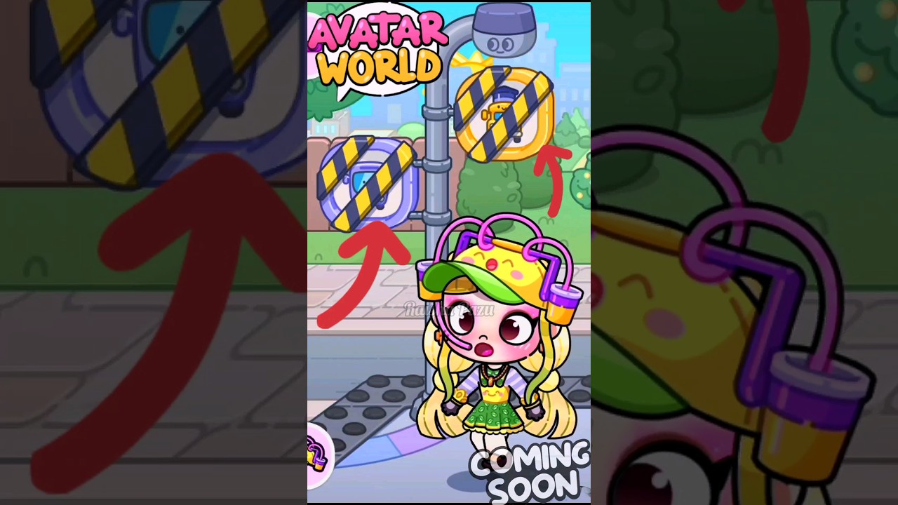 Avatar World New Update Coming Soon BUS Station #avatarworld #pazu #shorts