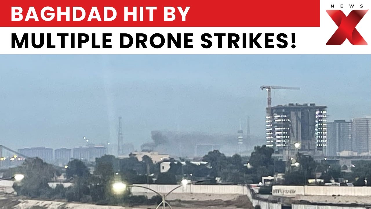 DEADLY NIGHT! Airstrike Kills 4 in Baghdad After Embassy Drone Hit