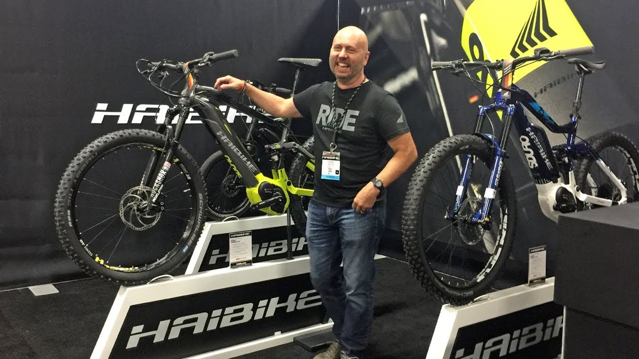 2018 Haibike Electric Bike Updates from Interbike (Bosch PowerTube, SDURO Cross 1.0, New XDURO)