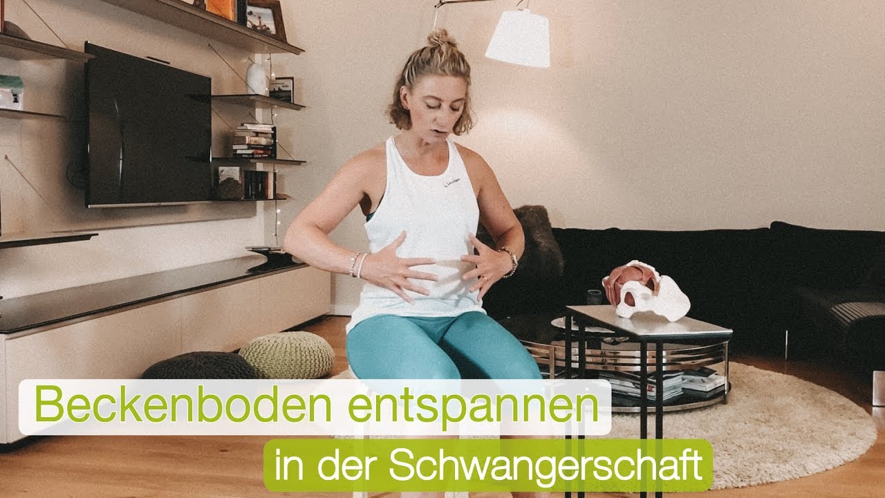 Beckenboden entspannen & lockern in der Schwangerschaft