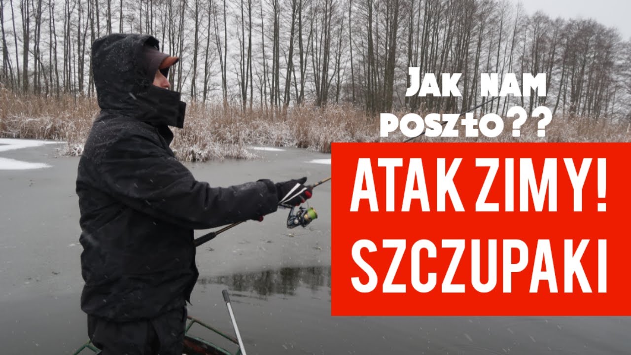 Szczupaki z  Bardzo Płytkiej Wody | ATAK ZIMY