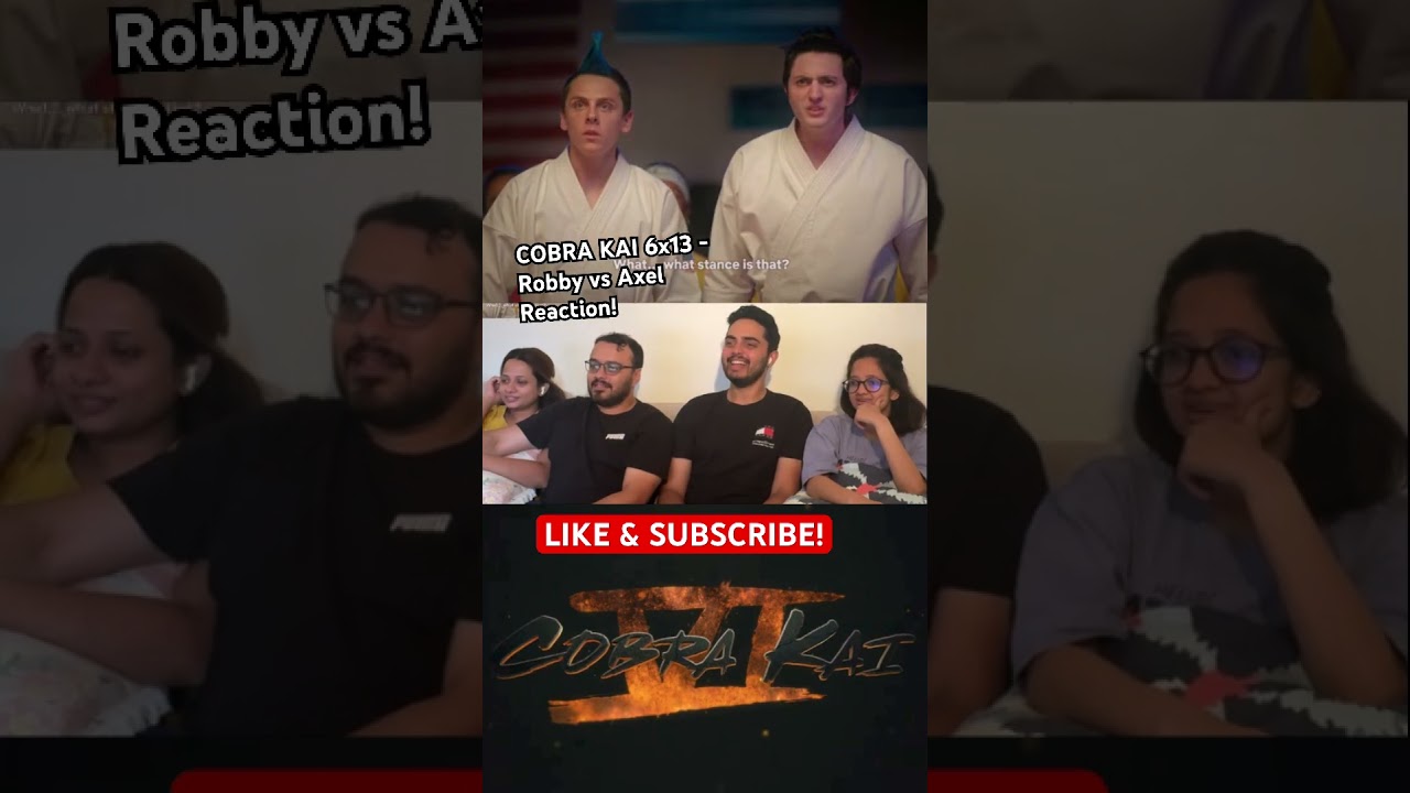 COBRA KAI 6x13 - Robby vs Axel Reaction!