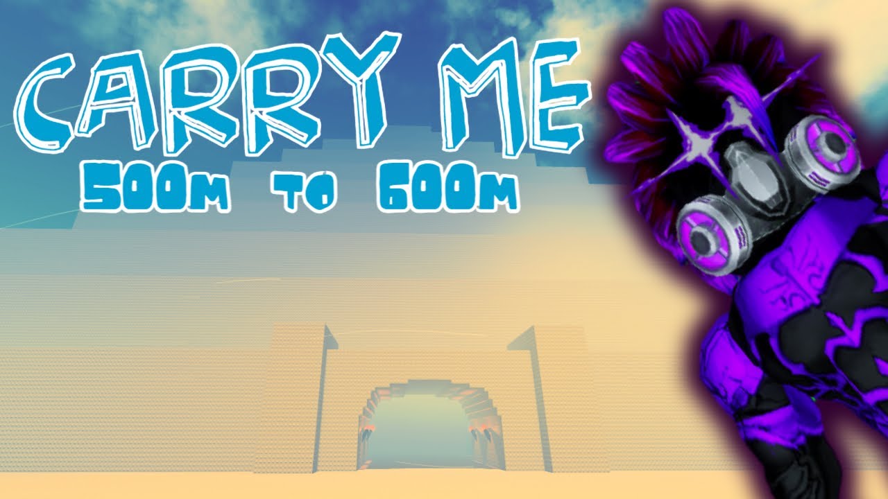 Carry Me | 500m to 600m | Desert #roblox #carryme #2playerobby