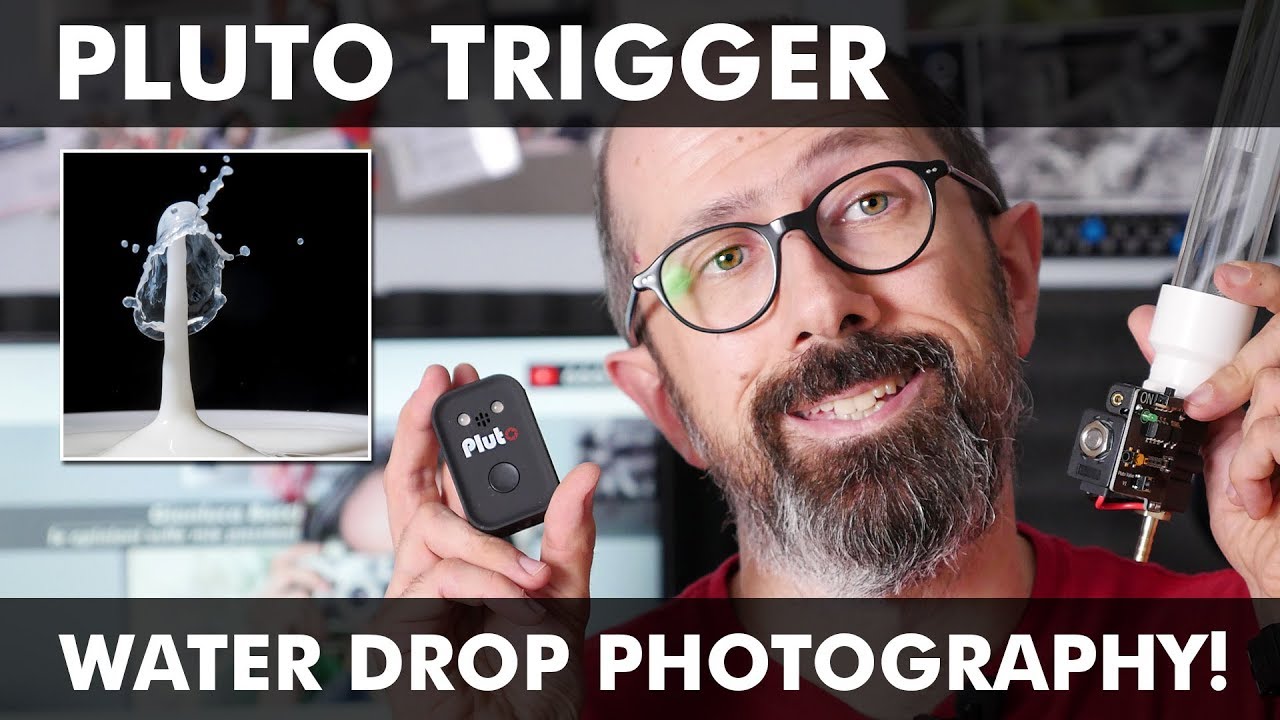 PLUTO TRIGGER: WATER DROP PHOTOGRAPHY!