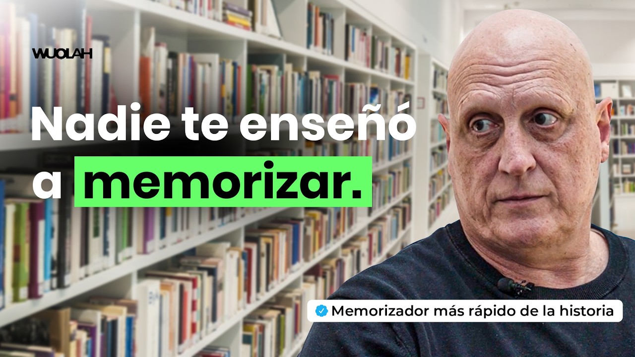 Así entrena su mente el campeón mundial de memoria | Ramón Campayo (IQ 194)