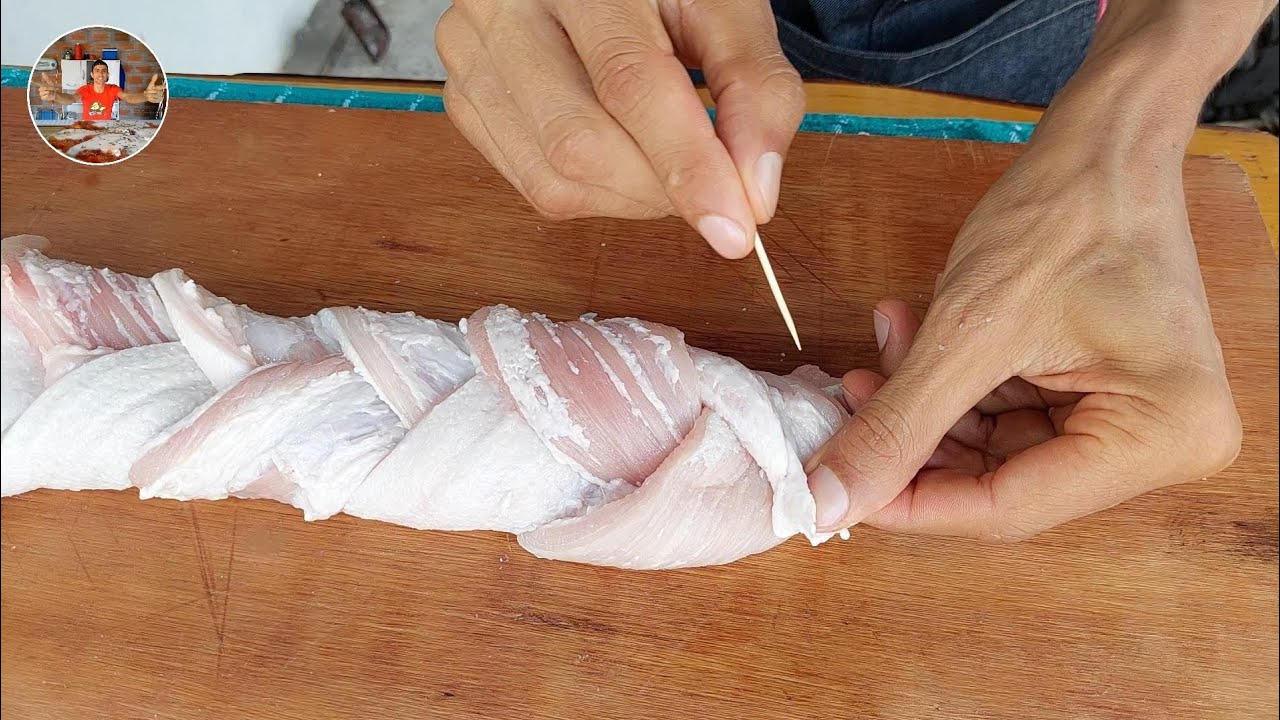 MATAMBRE TRENZADO A LA PARRILLA