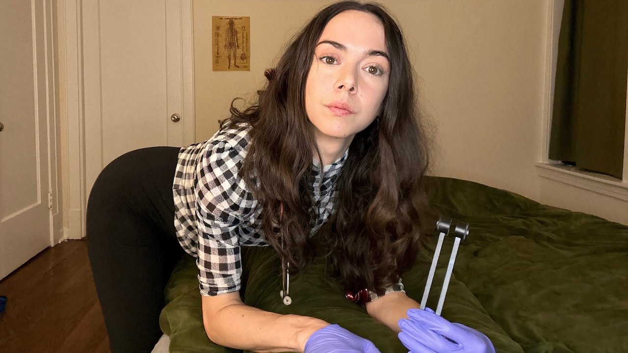 ASMR Fake British Nurse Gives You Full Body Hospital Exam - Soft Spoken [POV] Medical Role Play