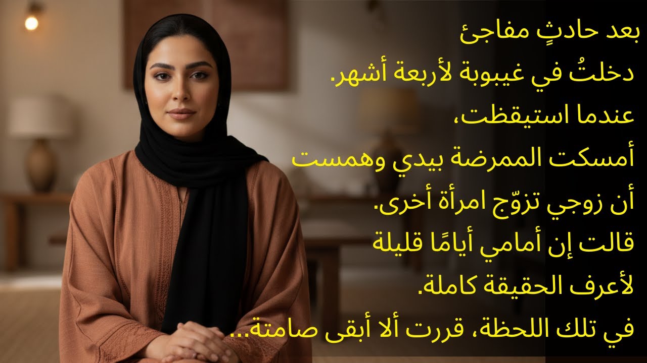 قصص خلف الأبواب | استفقتُ من غيبوبة طويلة لأكتشف أن زوجي تزوّج… فقررت التحرّك فورًا
