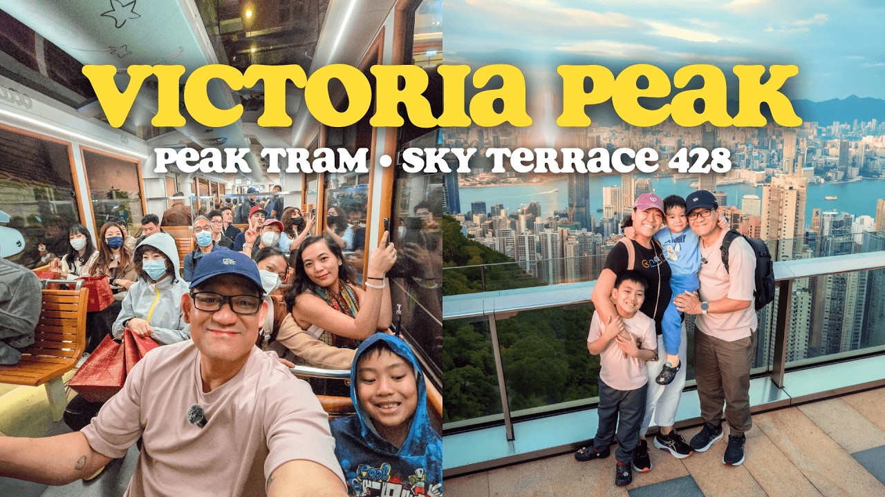 Victoria Peak DIY Guide | Peak Tram Ride + Best View in Hong Kong