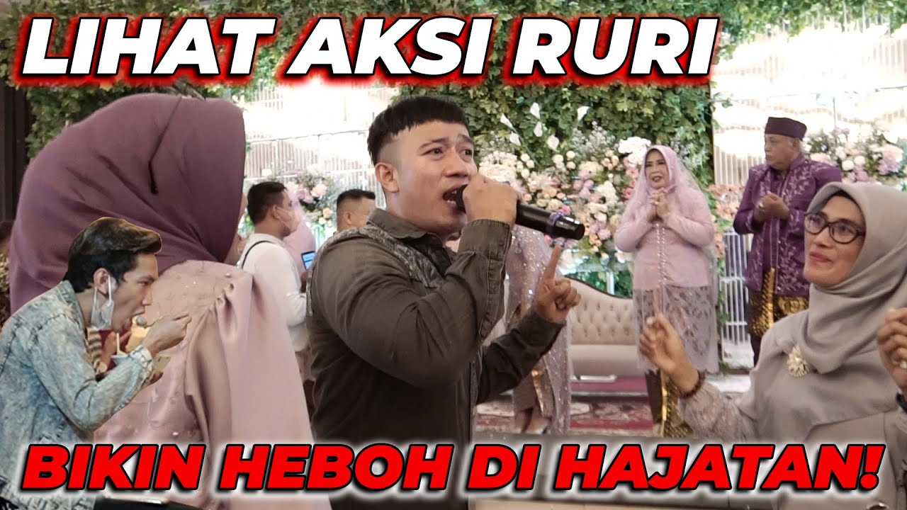 LIHAT AKSI RURI BIKIN HEBOH DI HAJATAN.. SEMUANYA PADA HAPPY‼️
