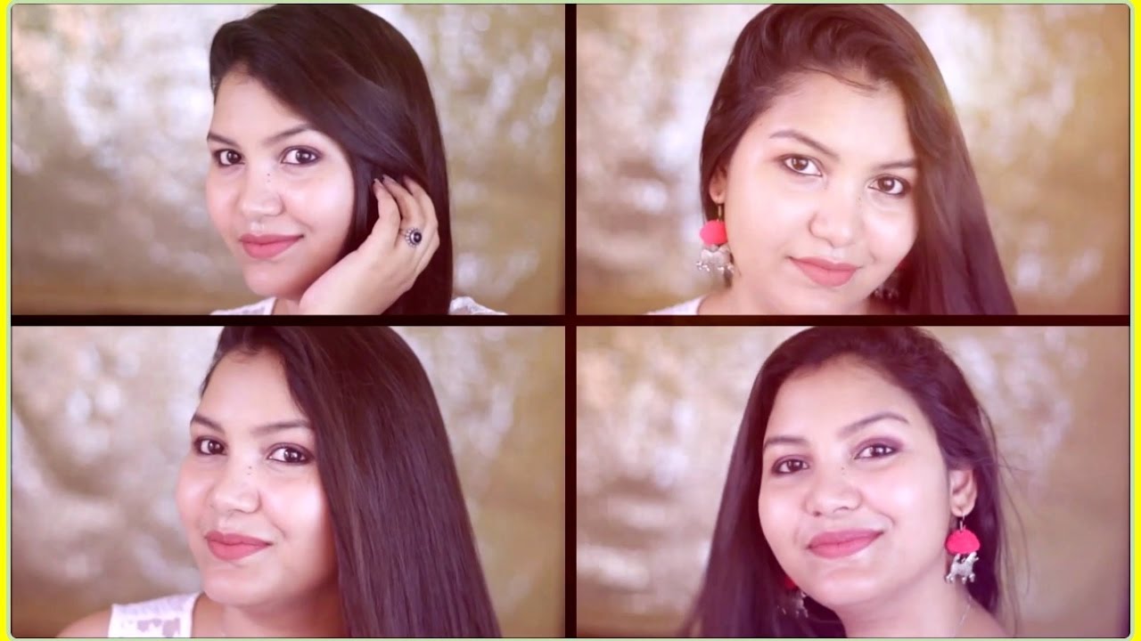 simple and bright summer makeup/easy makeup and beauty tips/INDIANGIRLCHANNEL TRISHA