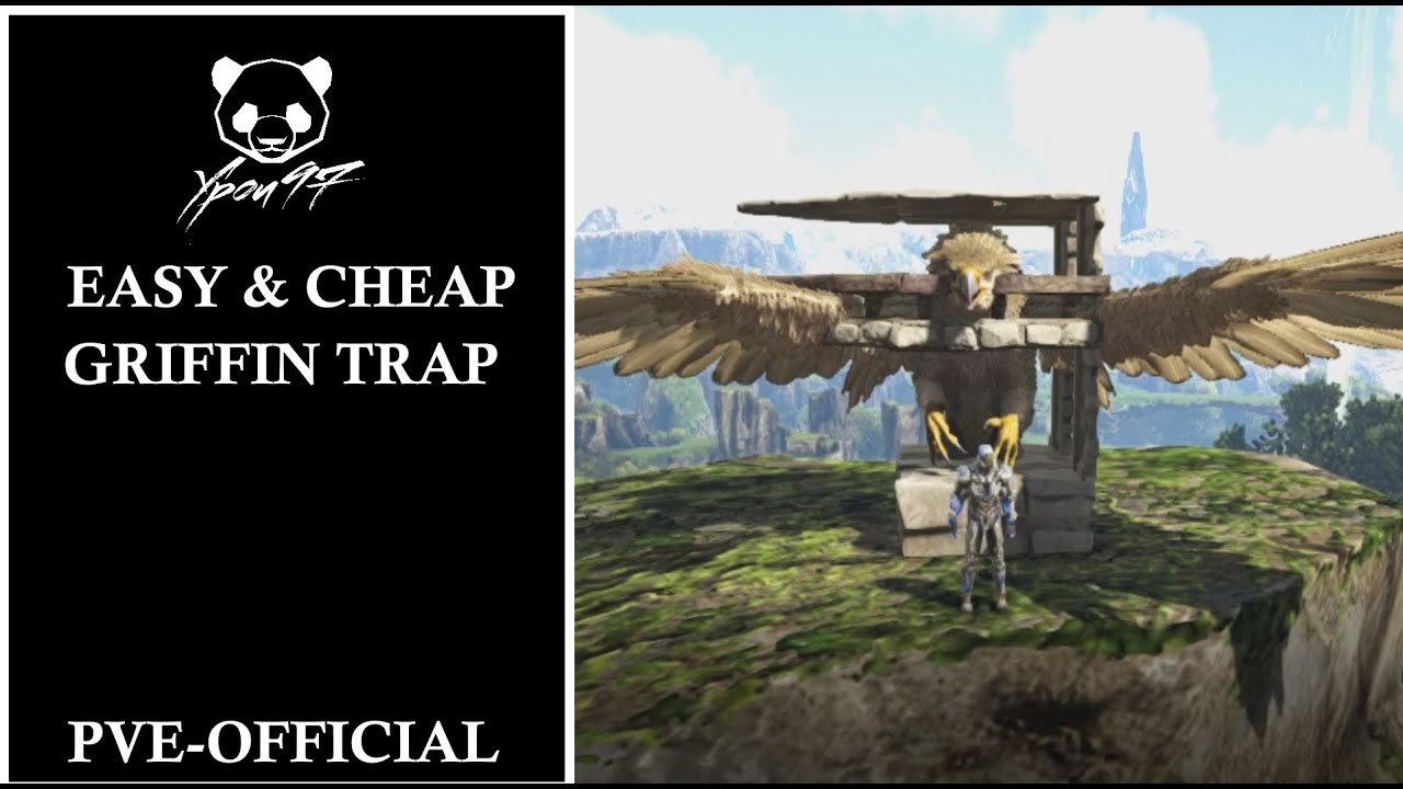 Griffin Trap - Cheap and Easy | ARK: Survival Evolved