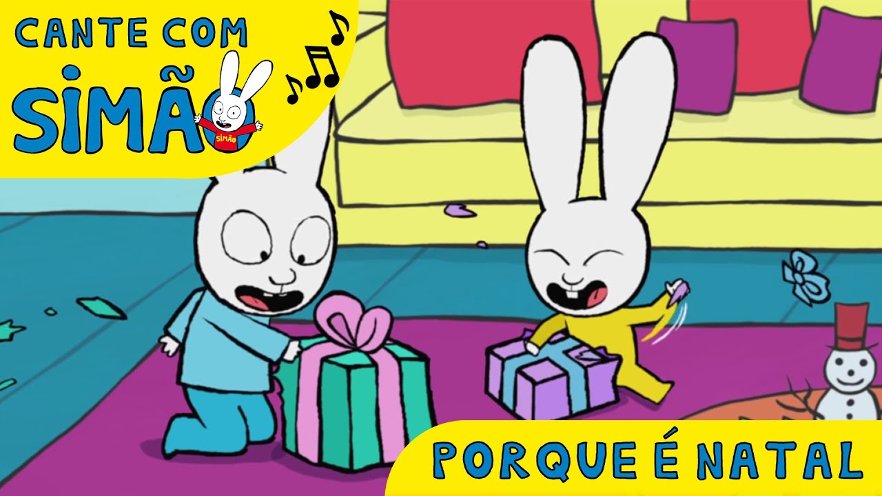 Porque &eacute; natal 🎅🎄| Sim&atilde;o Portugal | Aprenda com Sim&atilde;o | Desenho animado infantil