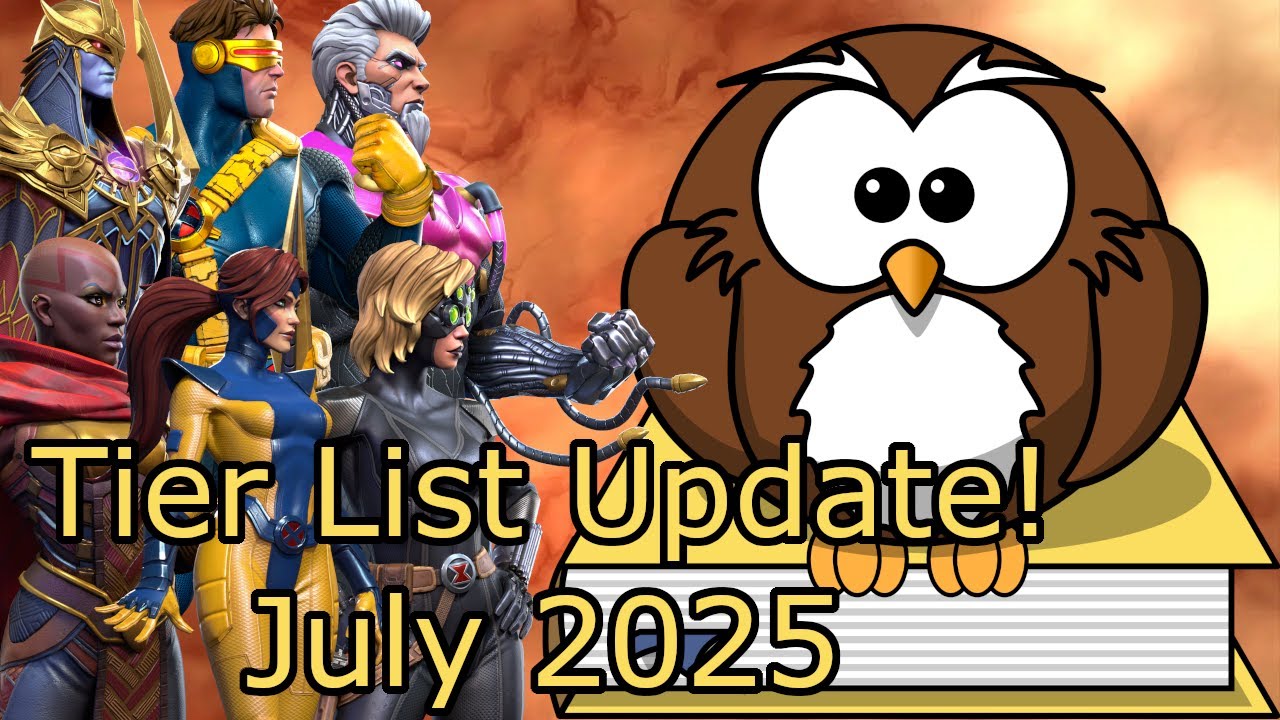 The Tier List Updated!! - So much to go over!! - July 2025 - MCOC